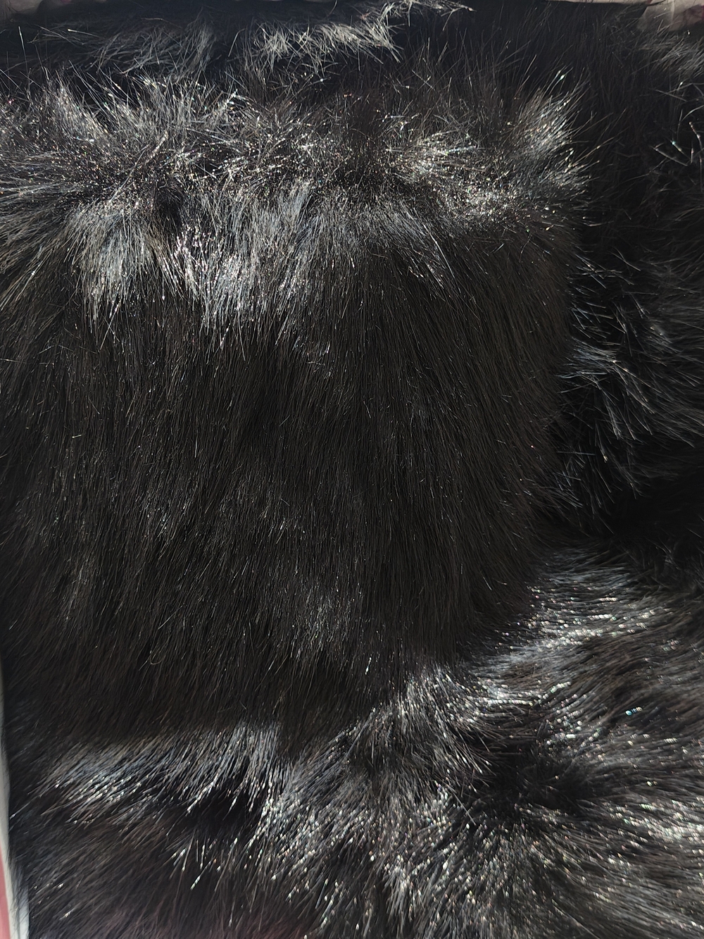Women's Black Faux Fur Boots - Stylish Cozy Boot - Picture 4 of 5
